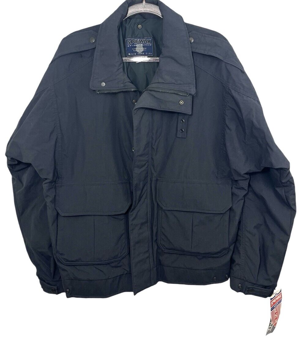 Vtg Spiewak Golden Fleece Big Jacket Coat Men’s Large Blue NWT Utility Workwear